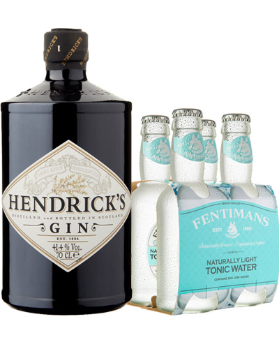 Pack Hendrick + Fentimans Light Tonic Water