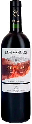 Los Vascos Cromas Cabernet Sauvignon Gran Reserva 2023