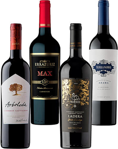 Pack 4 Vinos Premium