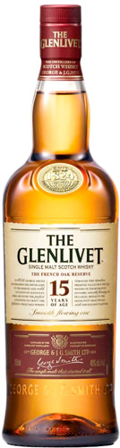 The Glenlivet Whisky Single Malt 15 Años